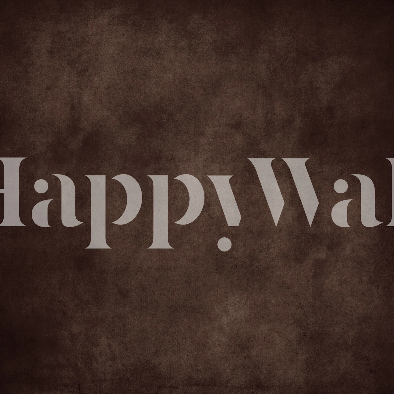 Dirty paper cognac wallpaper in interior setting