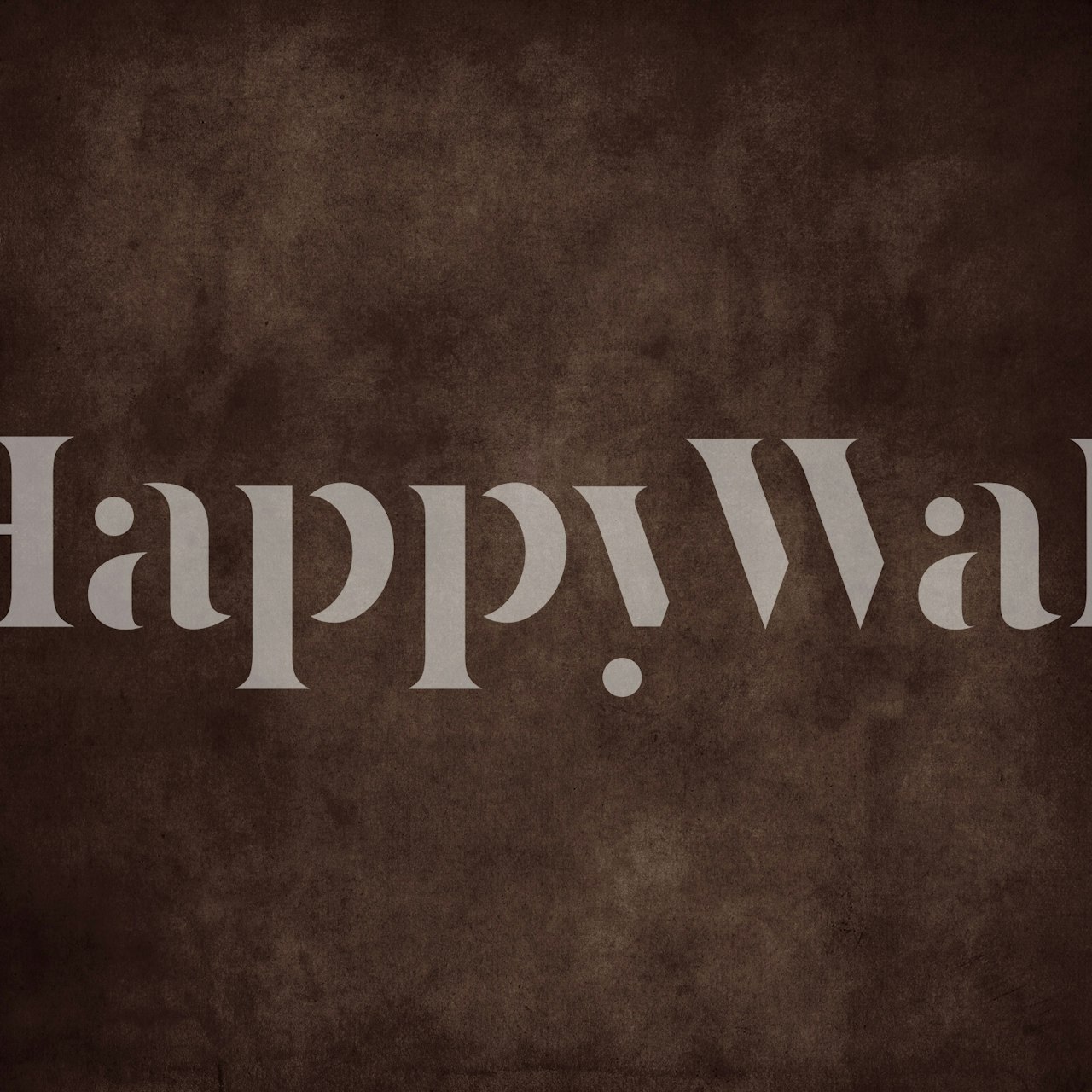 Dirty paper cognac wallpaper in interior setting