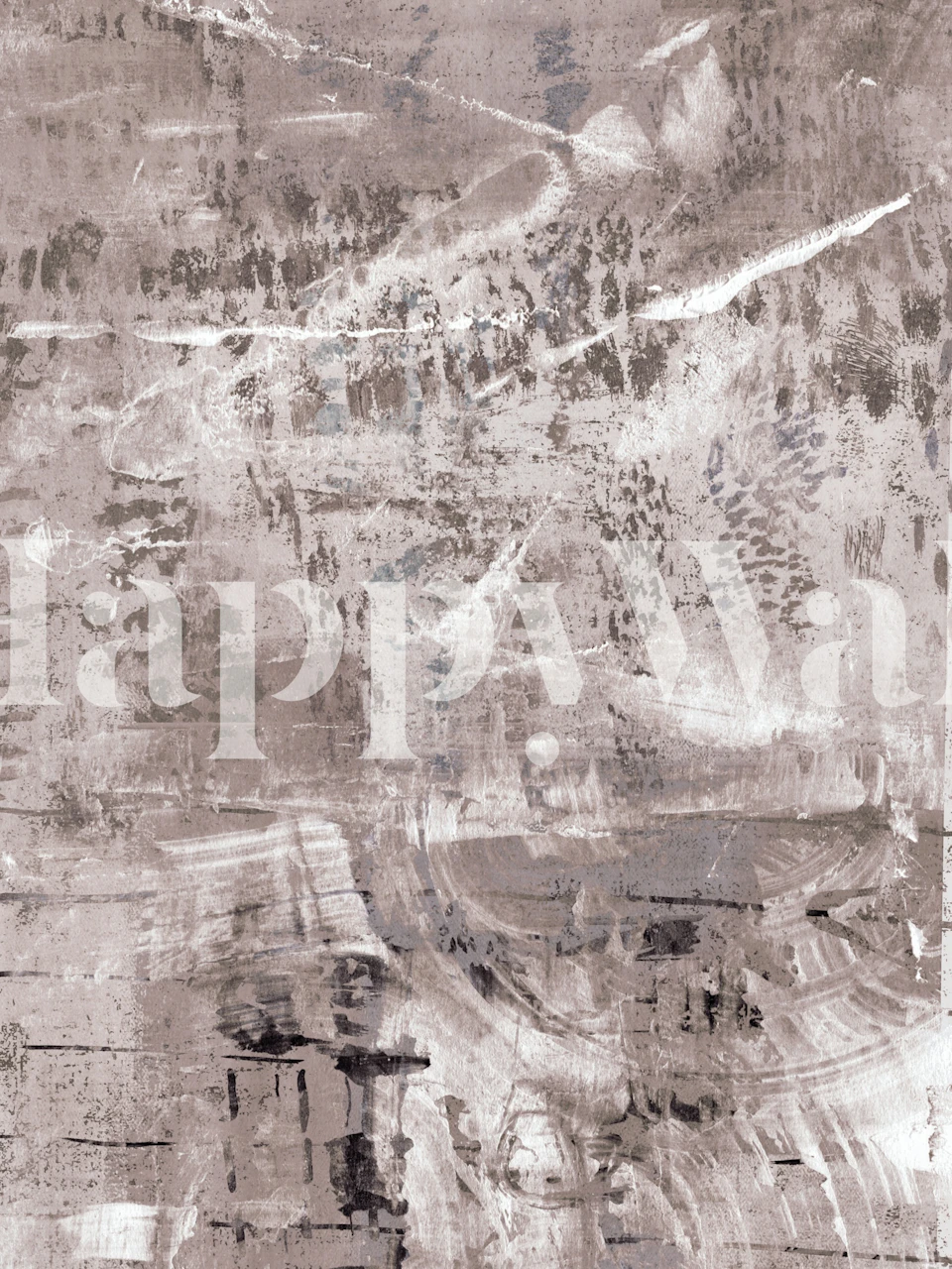 Abstract gray brushstroke pattern wallpaper