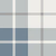 Nordic Calm Plaid Cloud Dancer & Powder Blue