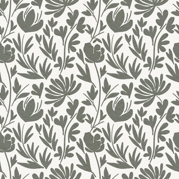 Floral Fork - Olive Whisper