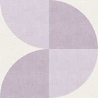 Vertical Geometric Abstract - Light Lilac tapet