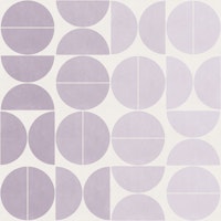 Bauhaus Balance in Light Lilac wallpaper