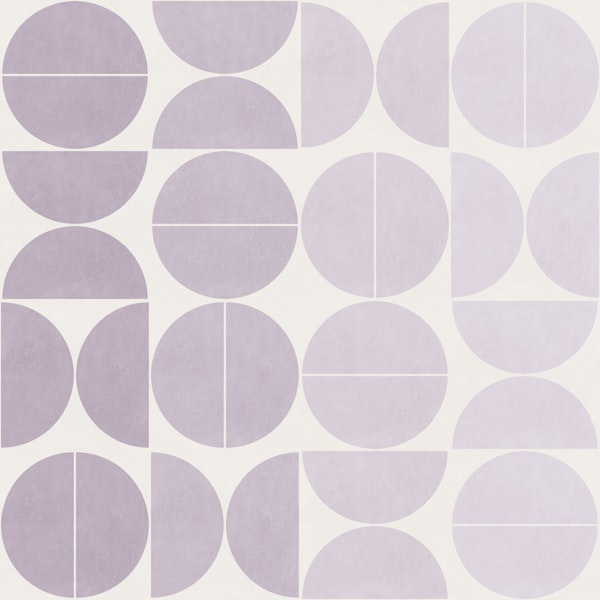 Bauhaus Balance in Light Lilac