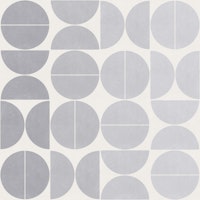 Bauhaus Balance in Cloud Dancer wallpaper