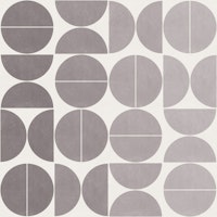 Bauhaus Balance in Dark Sky Grey wallpaper