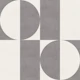 Geometric Tile in Dark Sky Grey