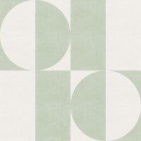 Geometric Tile in Almost Aqua wallpaper