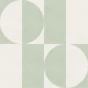 Geometric Tile in Almost Aqua