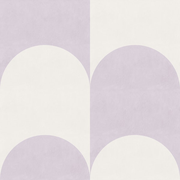 Minimalist Arches in Light Lilac