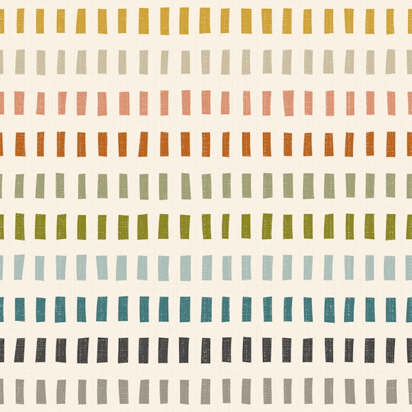 bauhaus little stripes - multicolor