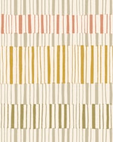 bauhaus broken stripes - earthy wallpaper