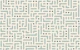 bauhaus geometric maze - mint blue teal