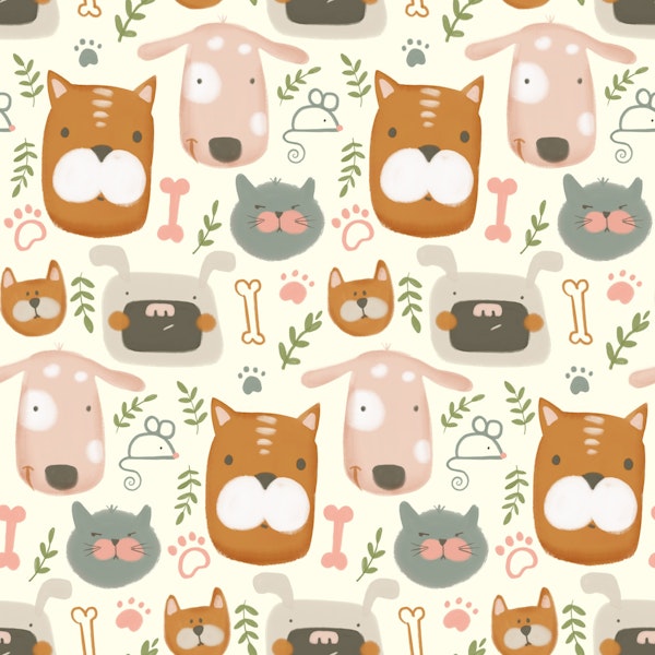 Wags and Whiskers Pet Faces