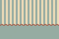 Stripes & Scallop Color Block – Blue & Red wallpaper