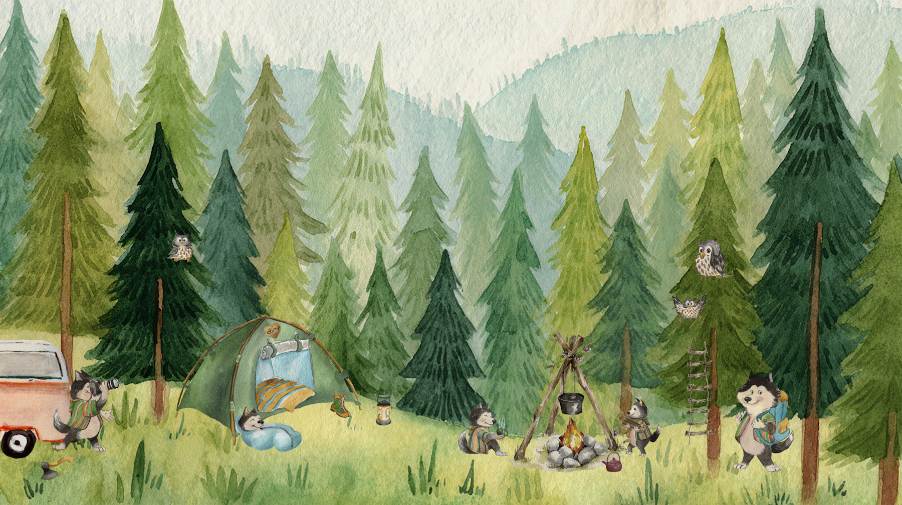 camping