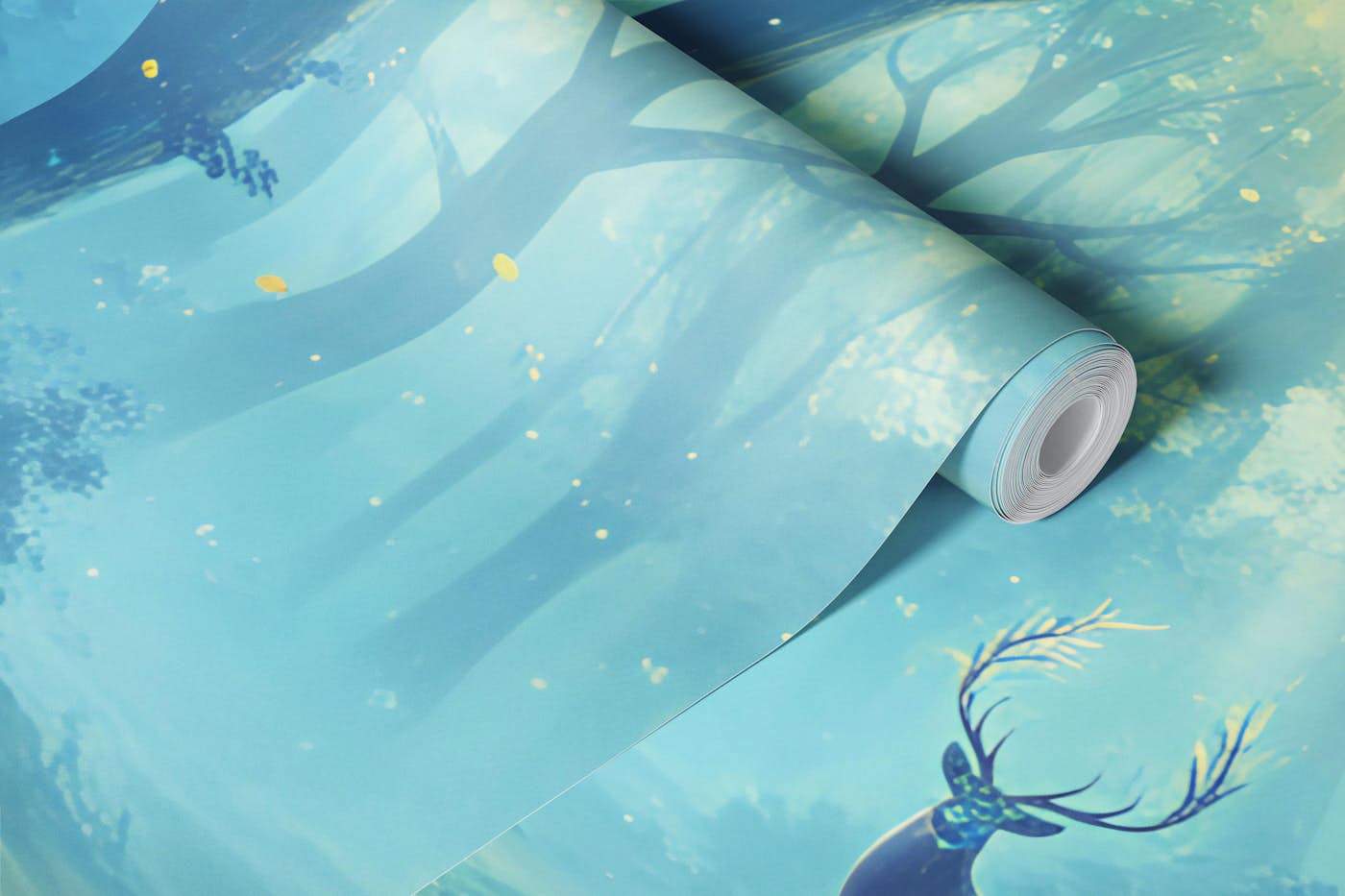 Whimsical Forest Path wallpaper roll