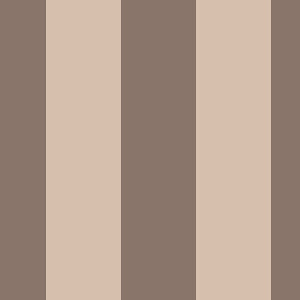 Neutral beige and mocha brown wide stripe