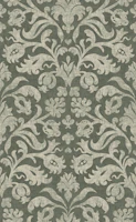 Textured classic royal damask dark sage green wallpaper