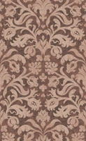 Textured classic royal damask terracotta wallpaper