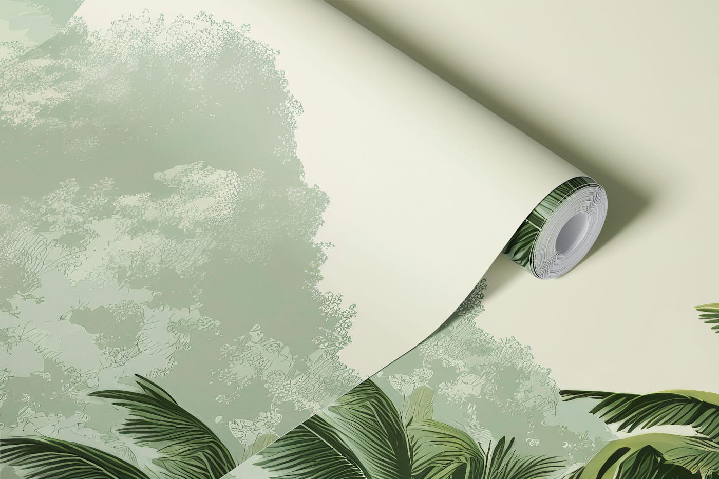 Exotic Forest Serenity wallpaper roll