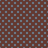 Polka Dot Brown and Blue Pattern wallpaper