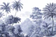 Monochrome Jungle Serenity