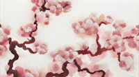Cherry Bloom Harmony wallpaper