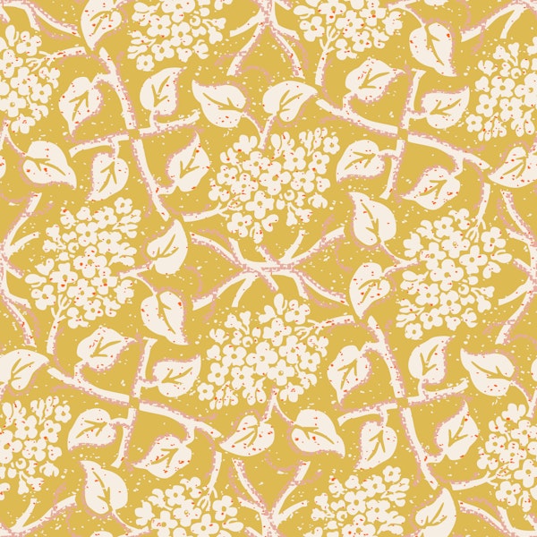 Eliza Wildflower - Warn yellow - Large scale