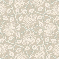 Eliza Wildflower - sand - Large scale wallpaper