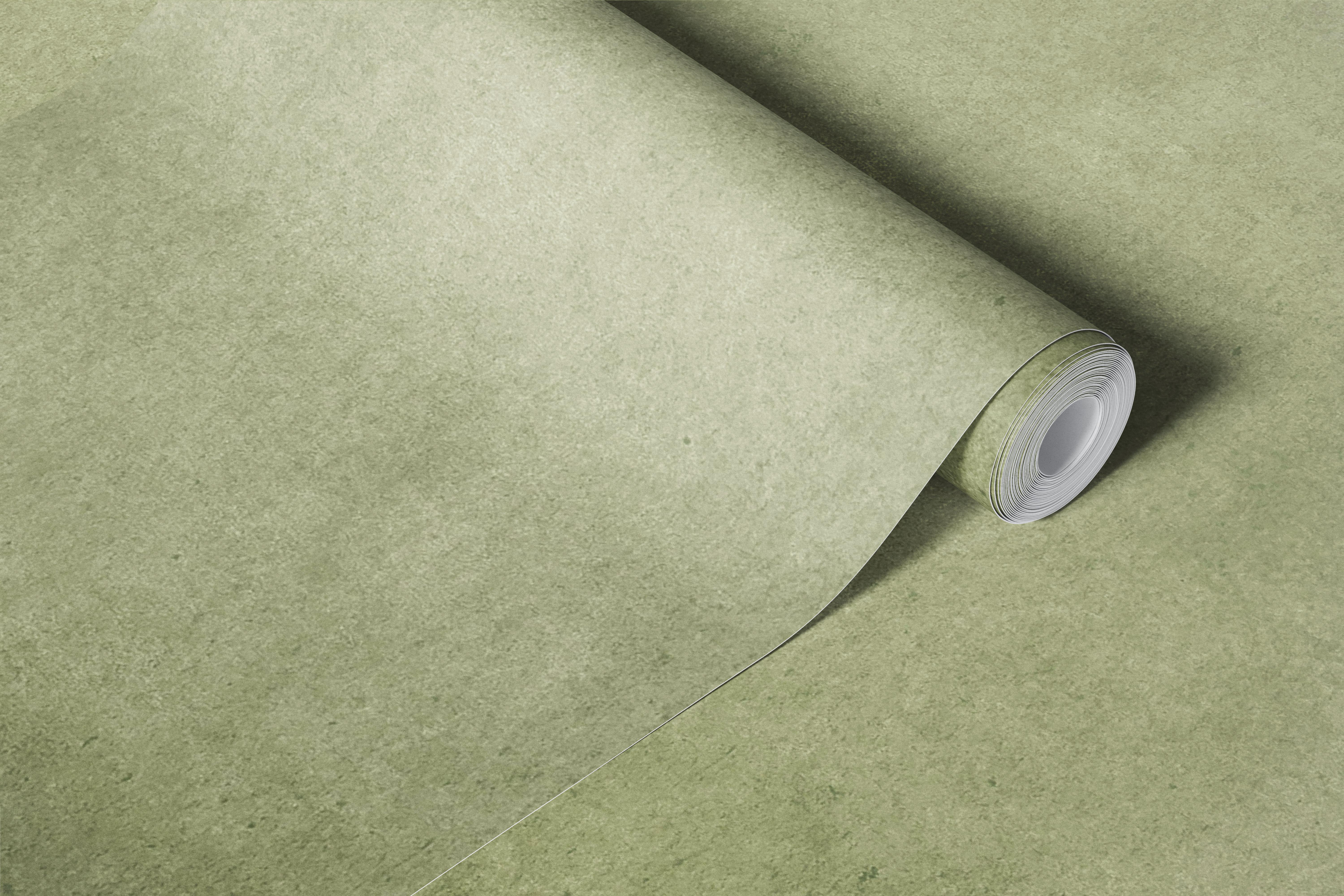 Dirty Paper - Ombre Olive wallpaper in een kamer