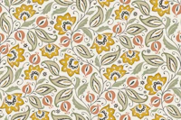 paisley folk floral - earthy tapetit