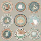 Whimsy Animal Plate Gallery Greige Terracotta