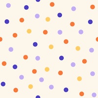 Confetti Pop Dots Pattern behang