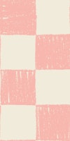 Large Hand Drawn Checkerboard Blush Pink wallpaper