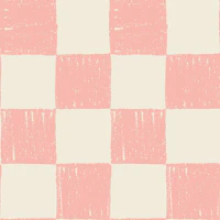 Small Hand Drawn Checkerboard Blush Pink wallpaper