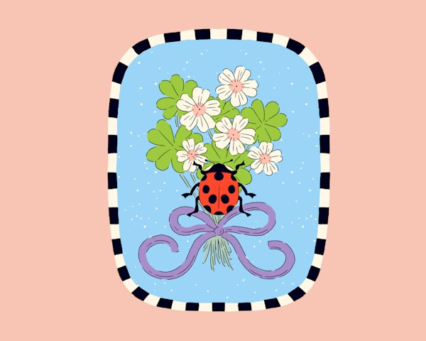 Charming Ladybug Florals