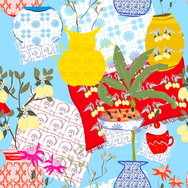 Mediterranean Vase Delight