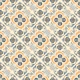 Charming Floral Festival Beige Navy