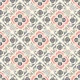 Charming Floral Festival Pink Navy