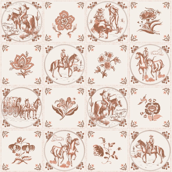 Western Delft Dutch Tiles – Brown