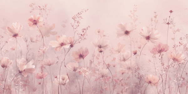 Poetic Soft Floral – Warm Rose
