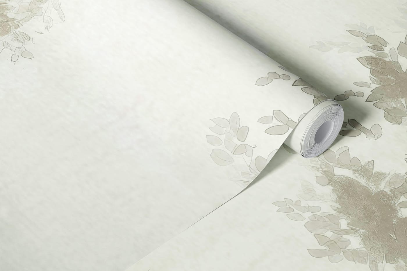 Scandinavian forest – Dusty Green wallpaper roll