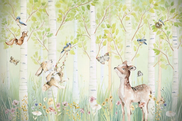 Whimsical Nursery Forest Companions