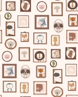 Playful Animal Portraits wallpaper