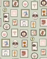 Fun Animal Portraits behang