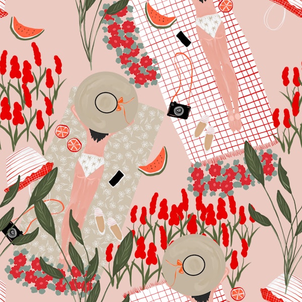 Sunny spring Day Relaxation