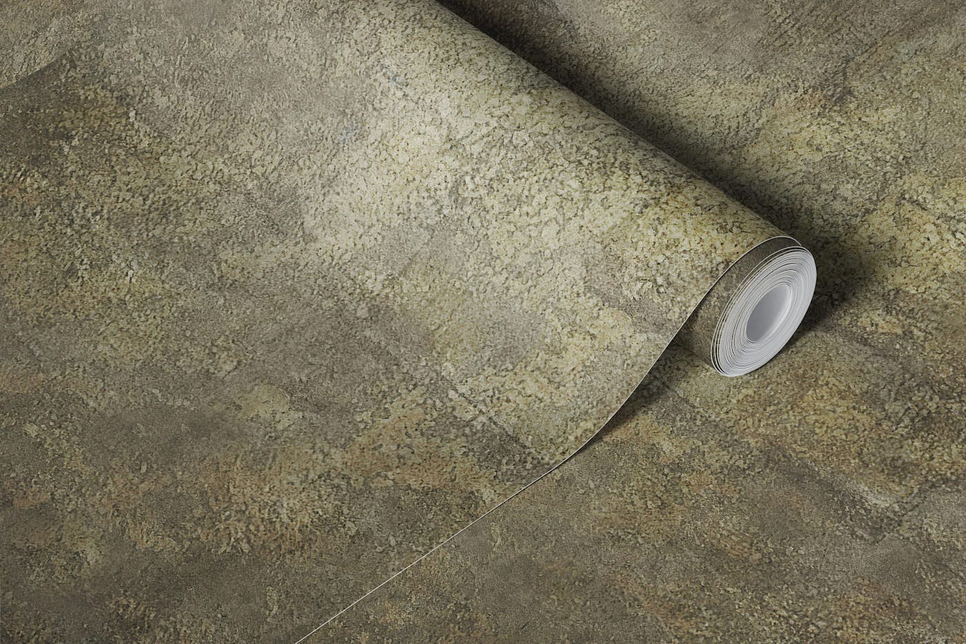 Bronze Paper Collage wallpaper roll