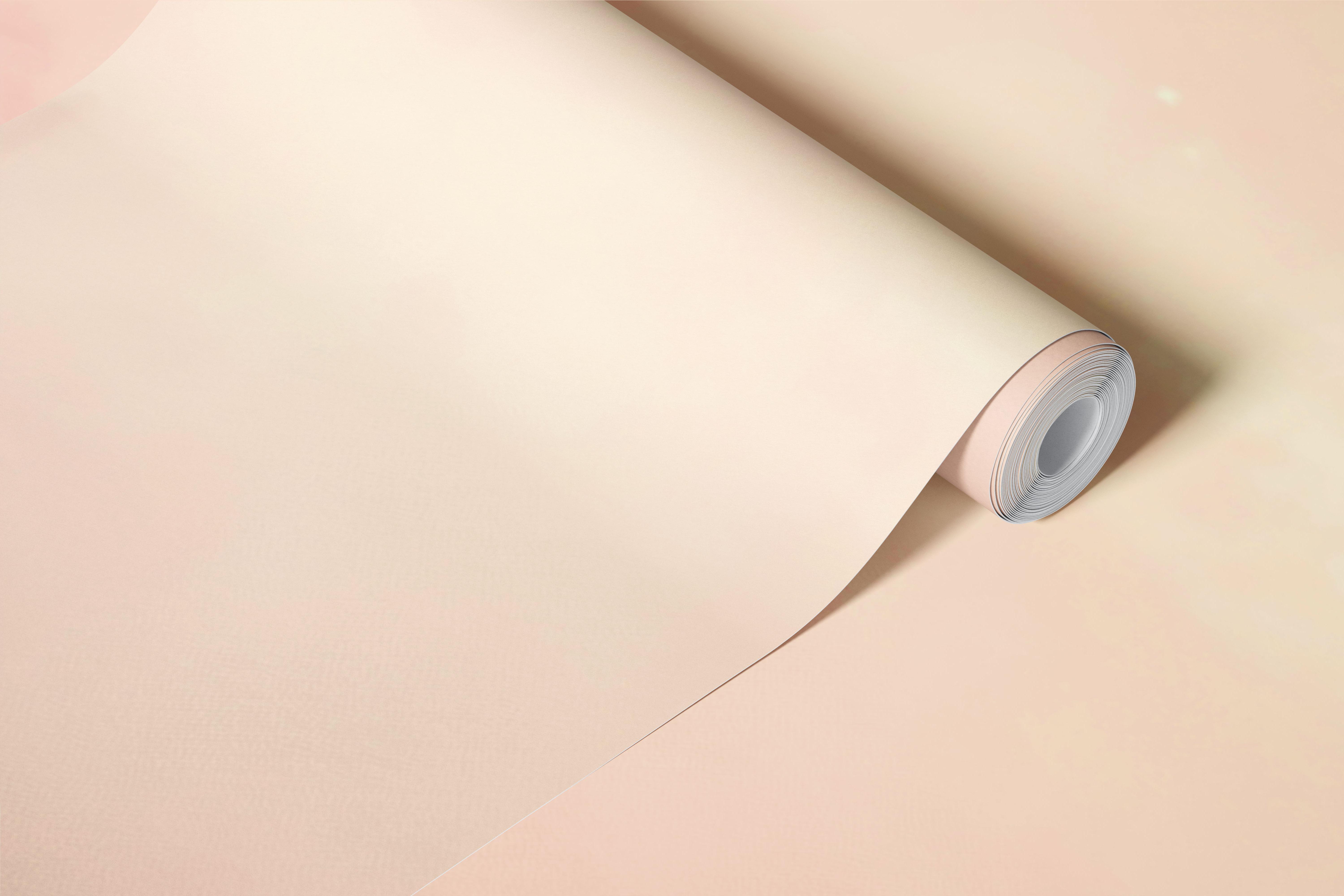 Floral wallpaper design in a room