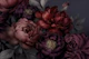 Nocturnal Floral Grandeur Moody Rich Red